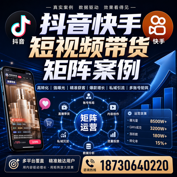 海东短视频带货团队多平台矩阵自动分发案例